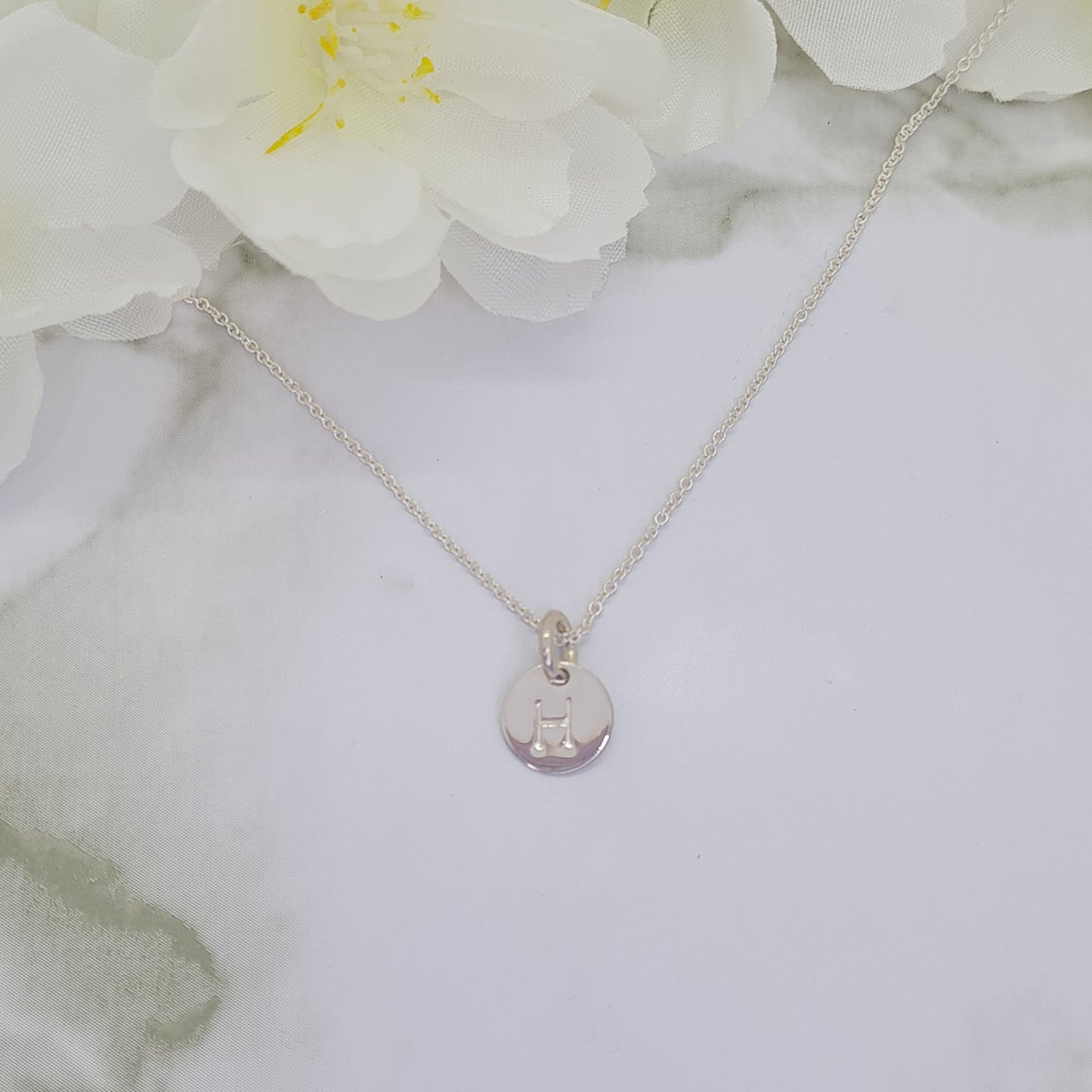 Handcrafted Mini Letterlik Signet Pendant Sterling Silver