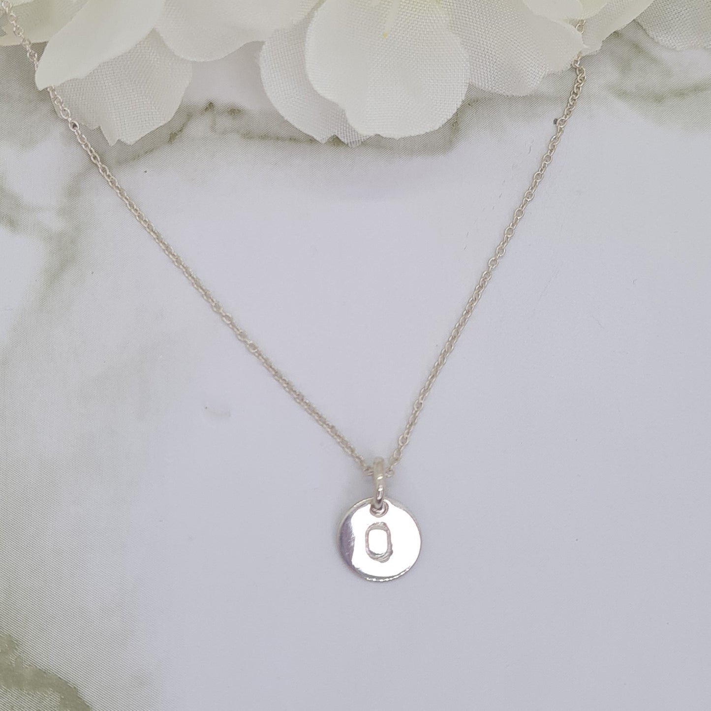 Handcrafted Mini Letterlik Signet Pendant Sterling Silver