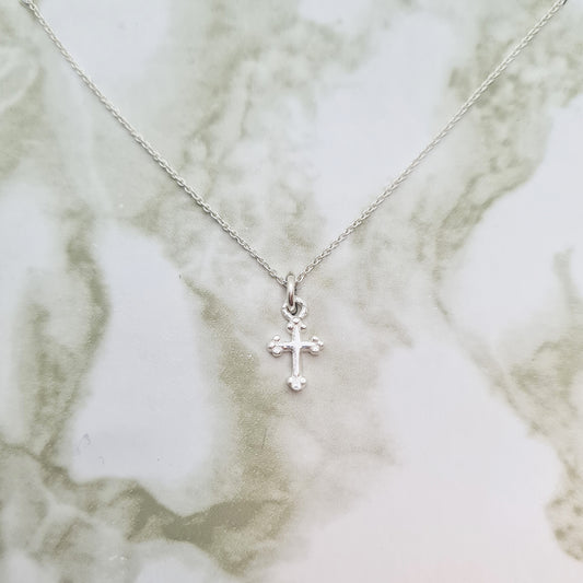 Handcrafted Sterling Silver Cross