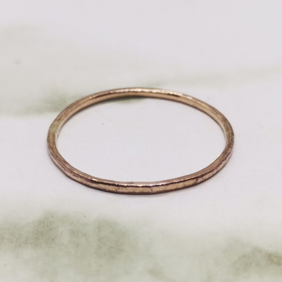Handcrafted Copper Wire Ring.