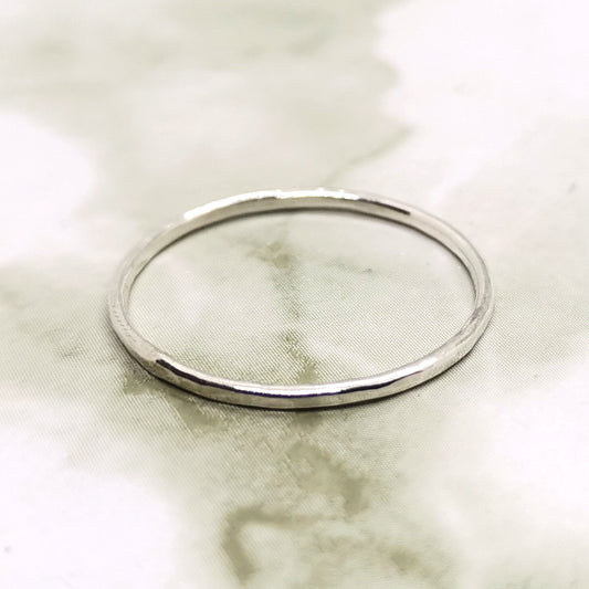 Handcrafted Sterling Silver Wire Ring.