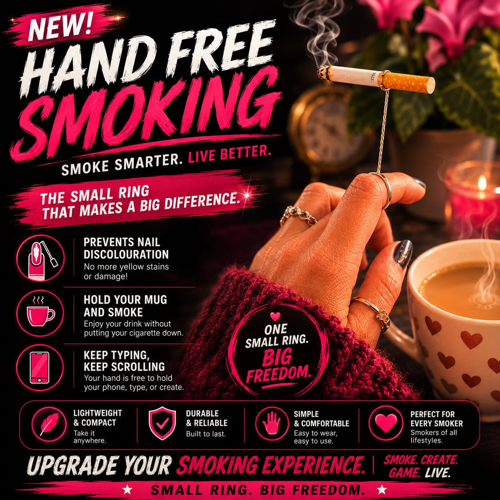 Hands-Free Smoking Ring