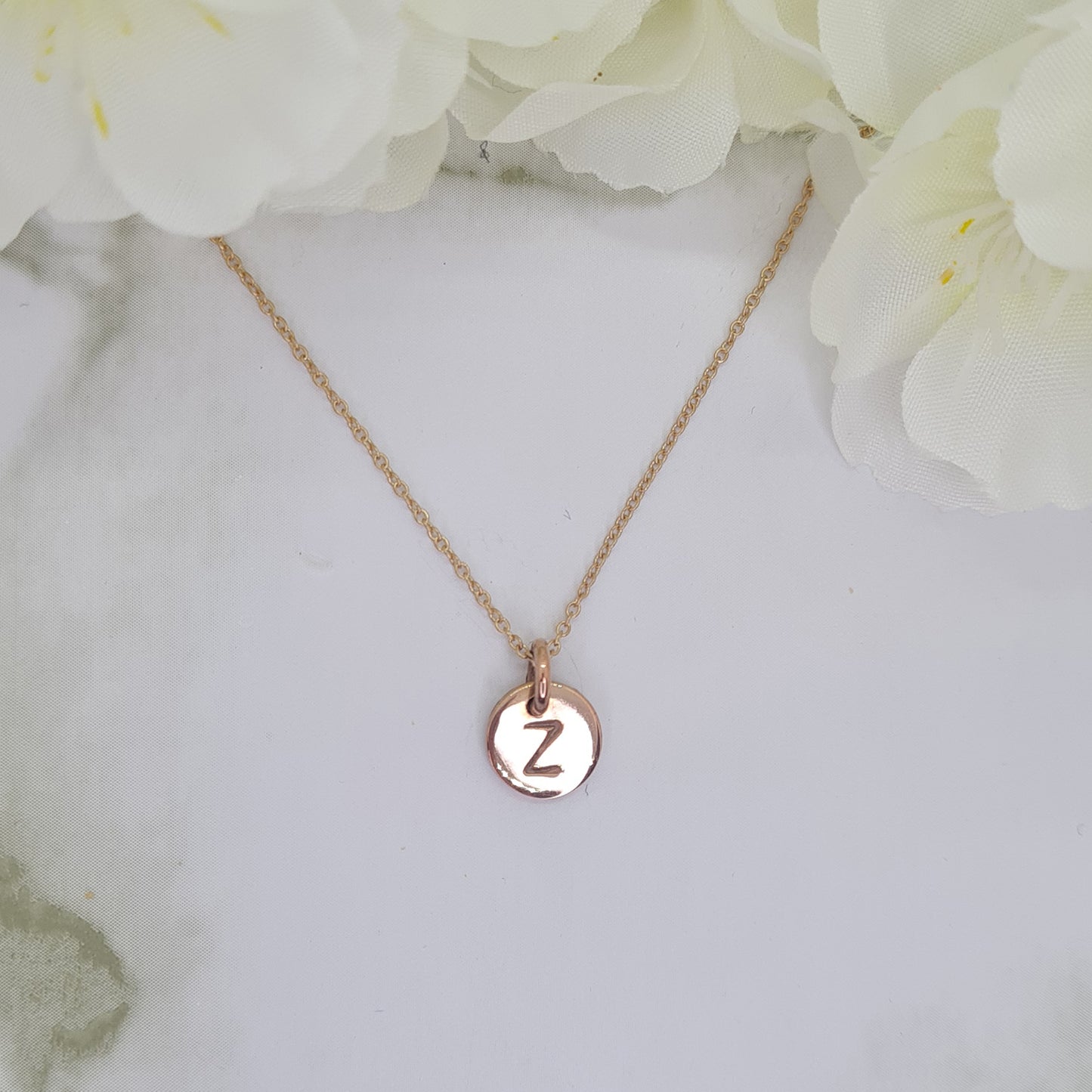 Rose Gold plated Mini Letterlik Signet Pendant