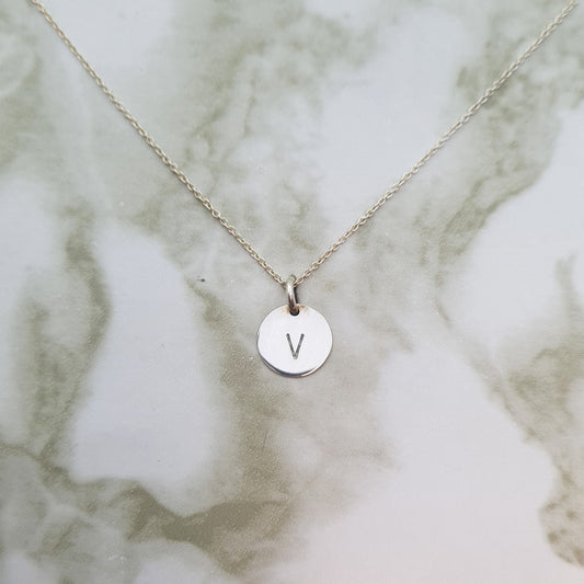 Handcrafted Midi Letterlik Signet Pendant Sterling Silver