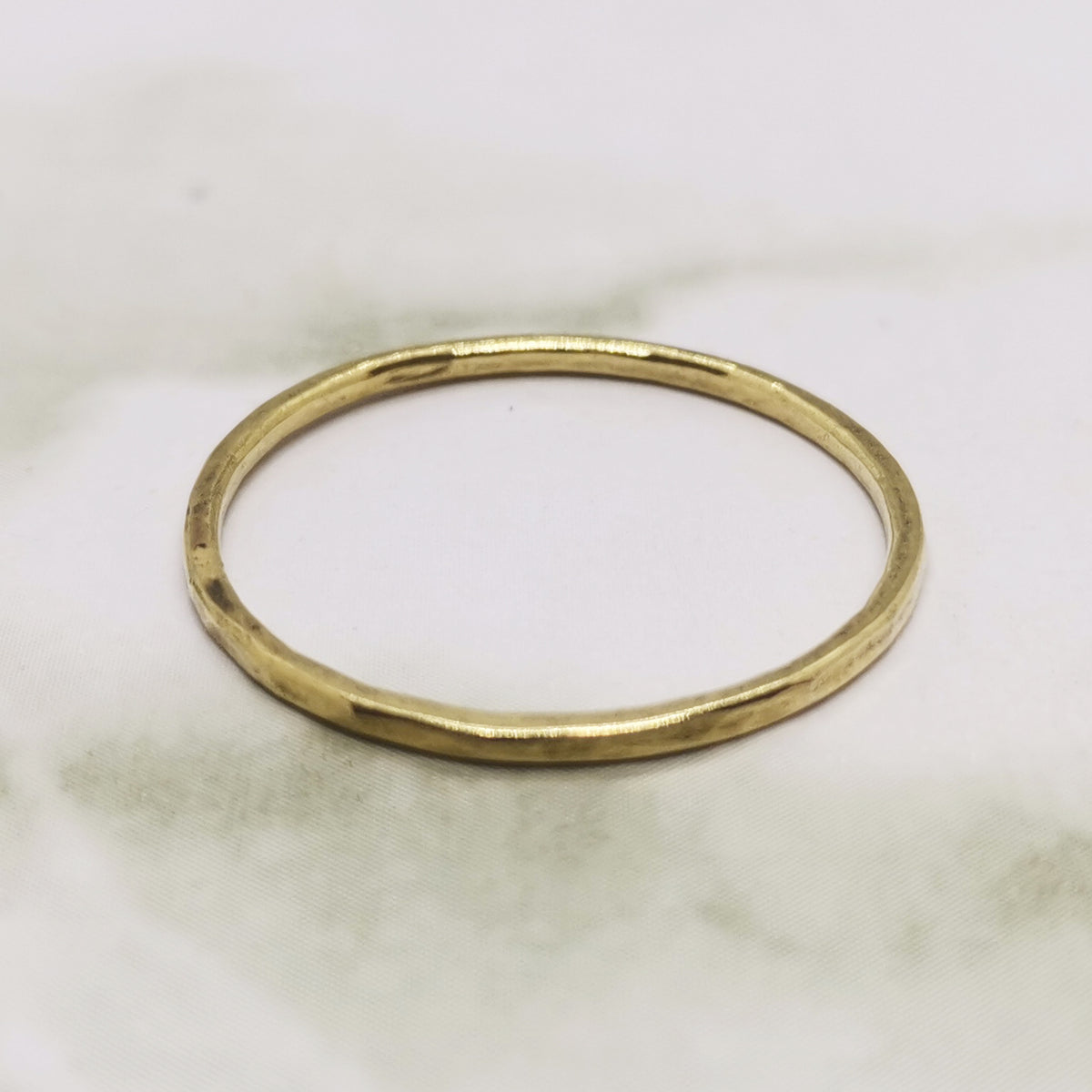 Handcrafted Brass Wire Ring.