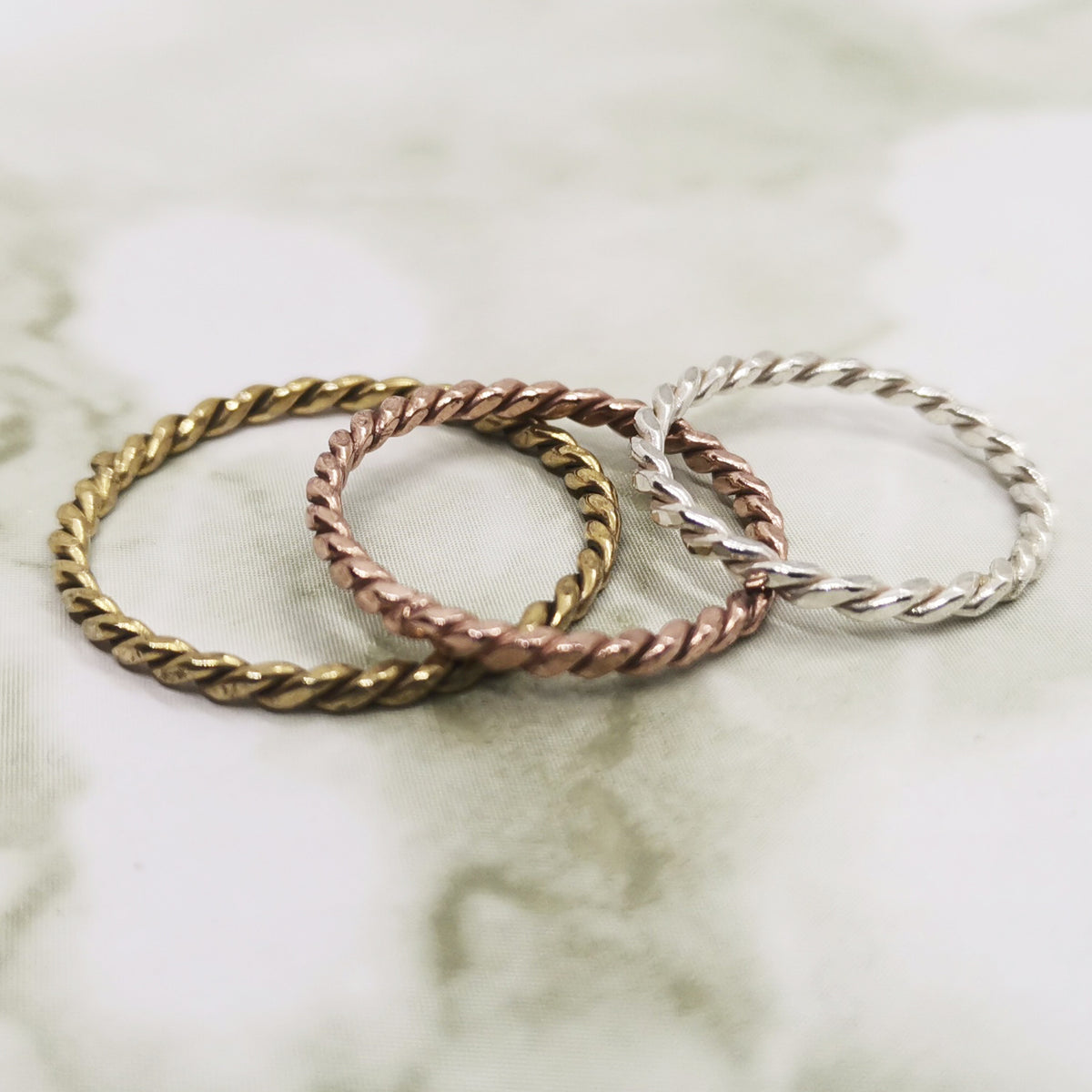 Handcrafted Twisty Ring