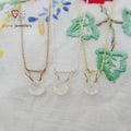 Handcrafted Moonstone Sterling Silver Necklace