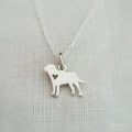 Handcrafted Sterling Silver Labrador Necklace